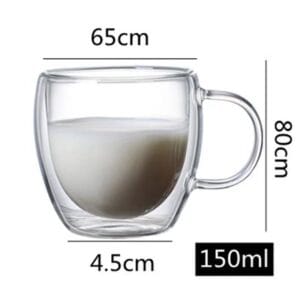 Discover the Elegance of High Borosilicate Glass Coffee Cups